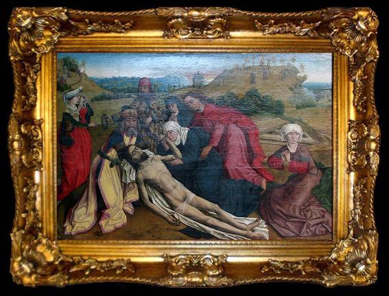 framed  Dieric Bouts Lamentation of Christ, ta009-2